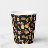 Slaath Sweet behandelt Pattern Papieren Bekers (Voorkant)