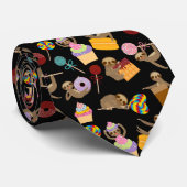 Slaath Sweet behandelt Pattern Stropdas (Opgerold)