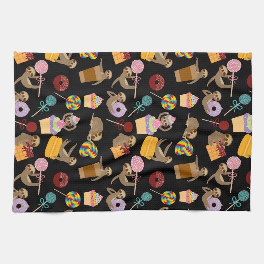 Slaath Sweet behandelt Pattern Theedoek (Horizontaal)