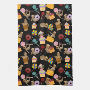 Slaath Sweet behandelt Pattern Theedoek