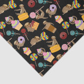 Slaath Sweet behandelt Pattern Tissuepapier (Detail)