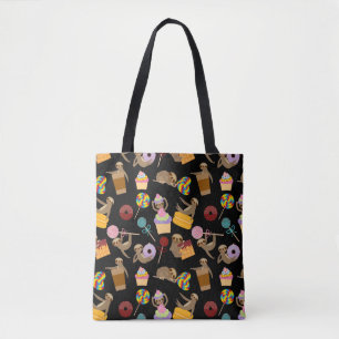 Slaath Sweet behandelt Pattern Tote Bag