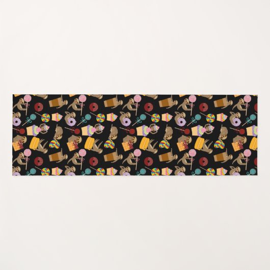 Slaath Sweet behandelt Pattern Yogamat (Voorkant (horizontaal))