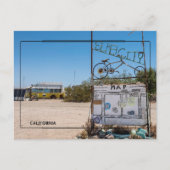 Slab City Welkom Bord Postkaart (Voorkant)