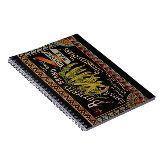 Slablad Label Groente Land Notitieboek (Rechterzijde)