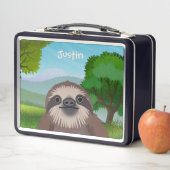 Slachende luike monogrammed Lunch Box (In situ)