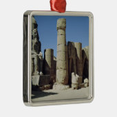 Slachtbeeld van Ramesses II Metalen Ornament (Rechts)