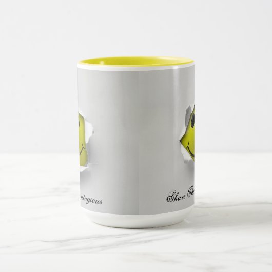 Slachten zijn besmettelijke koffie-Mok Mok (Midden)