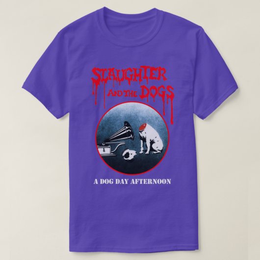 SLACHTER EN DE HONDENMERCH T-SHIRT (Design voorkant)