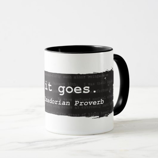 Slachterhouse Five Tralfalmadore Coffee Mok (Voorkant rechts)