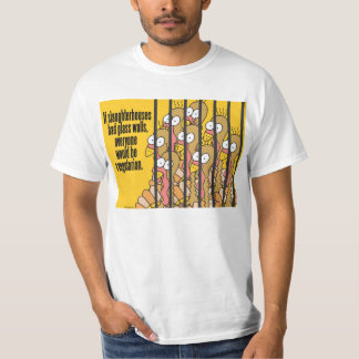 Slachthuizen - Vegetarie, Vegan T-shirt