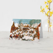 Slachting van Innocents door Pieter Bruegel Kaart (Gele Bloem)