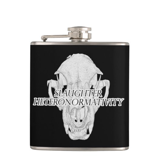 Slachtkraamkolf Heupfles (Voorkant)