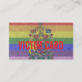 SLACHTOFFER KAART VISITEKAARTJE (Achterkant)