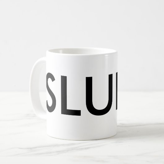 SLACHTOFFER! Mok. Koffiemok (Voorkant links)