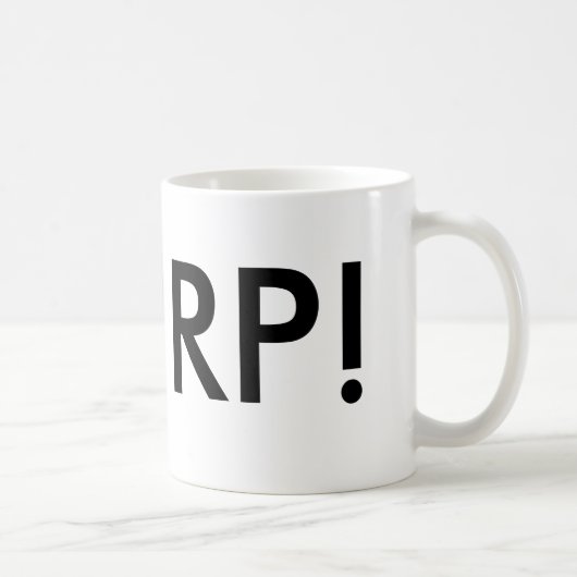 SLACHTOFFER! Mok. Koffiemok (Rechts)