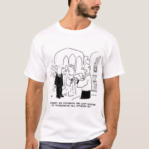 Slachtoffer van de huwelijksdienst kan geen stemme t-shirt
