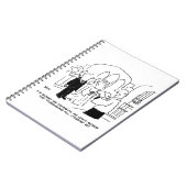 Slachtoffer van de huwelijkskerkdienst kan geen st notitieboek (Linkerzijde)