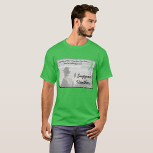 Slachtoffer van de Oorlog, Gedicht door een Lyme P T-shirt