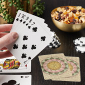 Slachtoffer van de zeesoorten - Overzicht van kaar Pokerkaarten (Insitu)