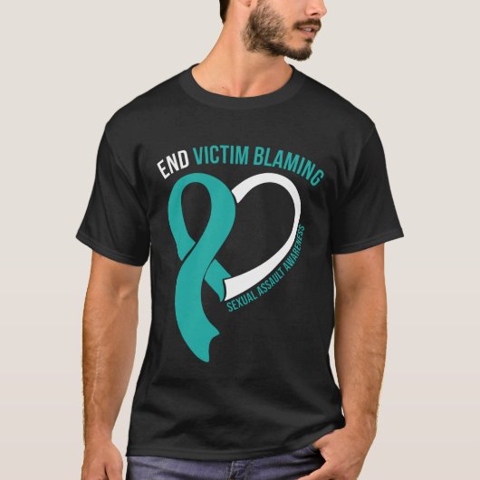 Slachtoffer van het Eind - Blaming van lint - Kuns T-shirt (Voorkant)