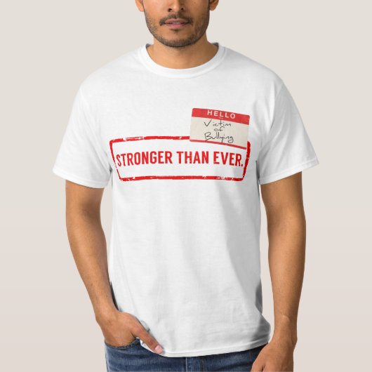 Slachtoffer van pesterijen - Stoj T-Shirt (Voorkant)