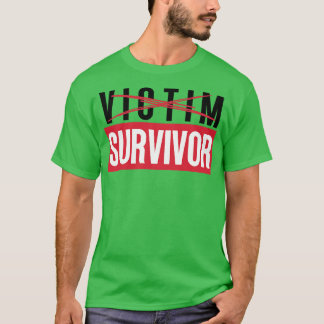 Slachtoffer van Survivor 10 T-shirt