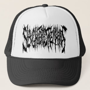 Slachtoffers - Black Logo Trucker Hat Pet