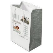 Slachtoffers in de auto-hoofdstad medium cadeauzakje (Achterkant Gekanteld)