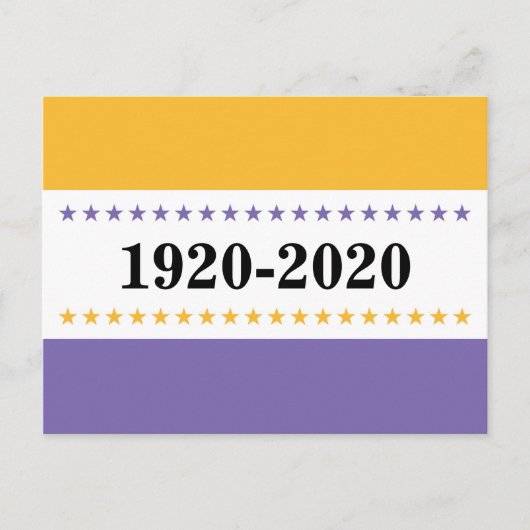 Slachtoffers van de overwinning stemmen 100 jaar v briefkaart (Voorkant)