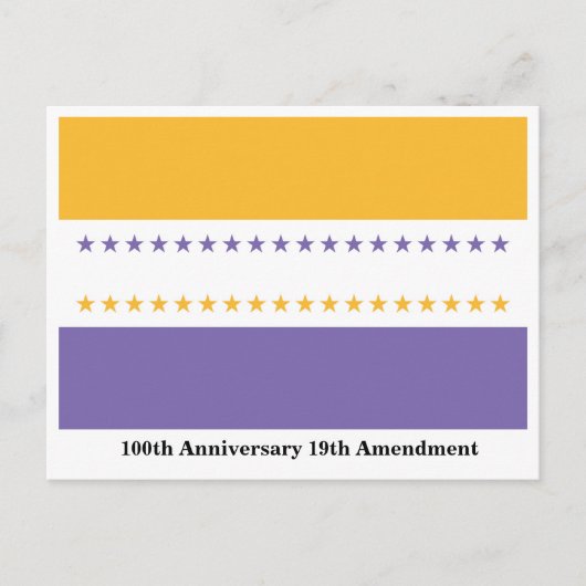 Slachtoffers van de overwinning stemmen 100 jaar v briefkaart (Voorkant)