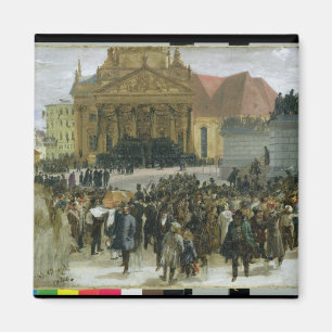 Slachtoffers van de revolutie van maart magneet