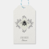 Slachtproducten van honingbijen cadeaulabel (Achterkant)