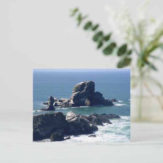 Slachtsteen op het Briefkaart van de Oregon (Staand voorkant)