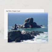 Slachtsteen op het Briefkaart van de Oregon (Voorkant / Achterkant)