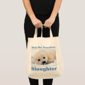 Slachtzegels stoppen tote bag (Voorkant (product))