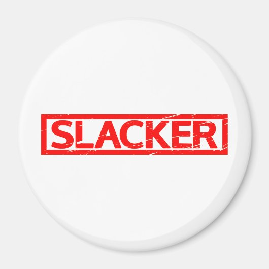 Slacker Stamp Magneet (Voorkant)