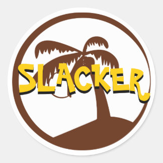 Slacker Sticker