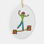 Slacklaring Keramisch Ornament (Rechts)