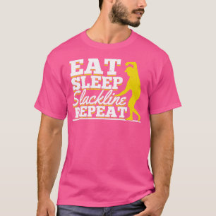 Slacklin Slackline Slackliner Gift T-shirt