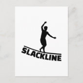 Slackline Briefkaart (Voorkant)