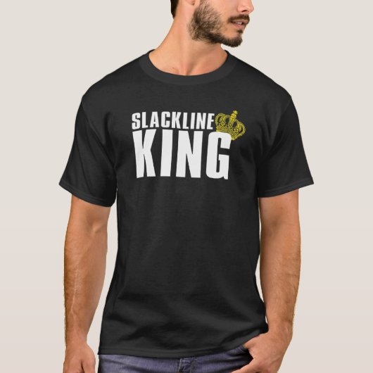 Slackline King T-shirt (Voorkant)