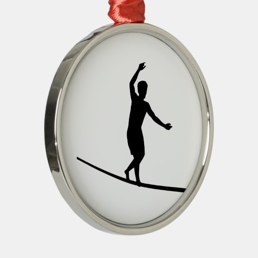 Slackline Metalen Ornament (Rechts)