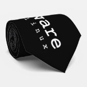 Slackware Linux-Stropdas - zwart Stropdas (Opgerold)