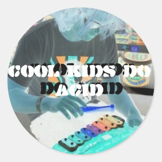 Slade en de GROTE NIETS! koele kinder zure Sticker (Voorkant)