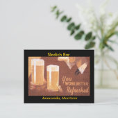 Sladich Bar Postcard Briefkaart (Staand voorkant)