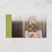 SLAEEPFOTOGRAFIE | FOTOGRAFIE-VISITEKAARTJE VISITEKAARTJE (Achterkant)