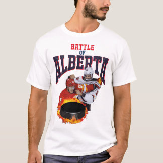 Slag bij Alberta Hockey T-shirt