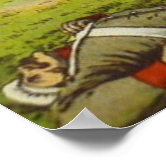 Slag bij Alma Sutherland Highlanders 1854 Poster (Hoek)