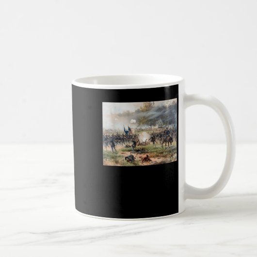 Slag bij Antietam - Burgeroorlog Koffiemok (Rechts)
